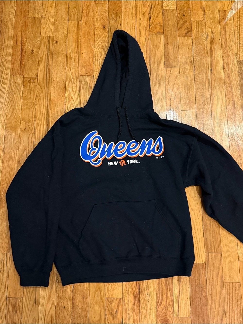 NY Mets Black “Queens” Hoodie